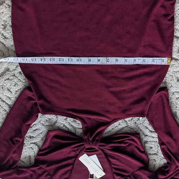 ANTHROPOLOGY SEE YOU MONDAY cut out dress Medium NEW @Y - Picture 6 of 10